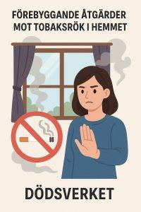 Förebyggande åtgärder mot tobaksrök i hemmet​