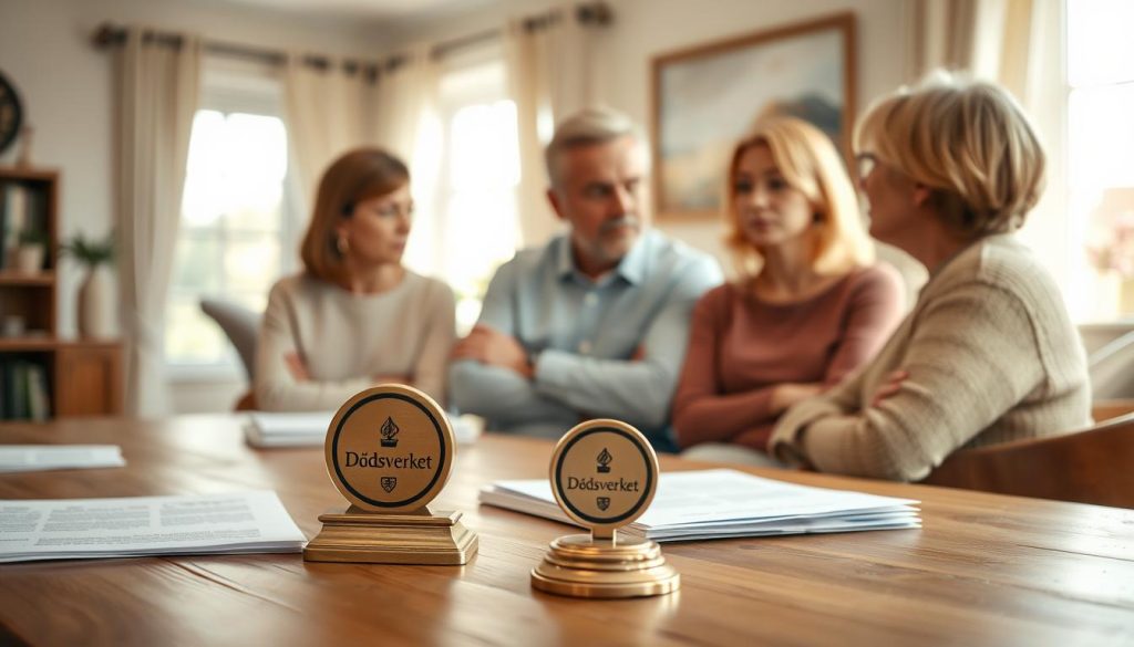 arvskifte och bodelning