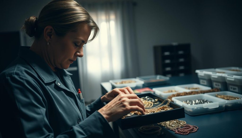 hantering av smycken i dödsbo