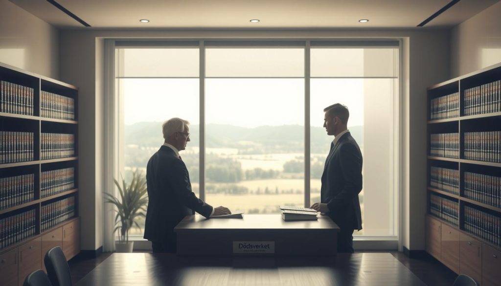 juridiska riktlinjer dödsfall