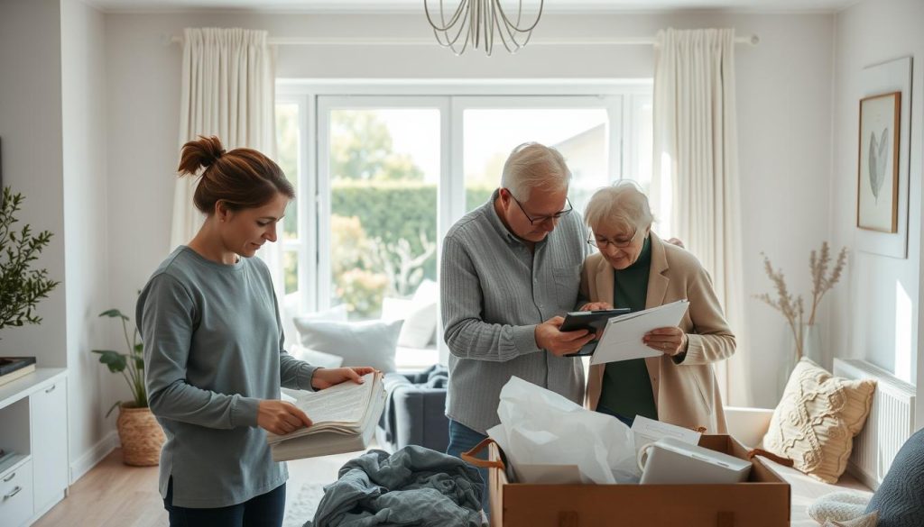planering av dödsbo och känslor