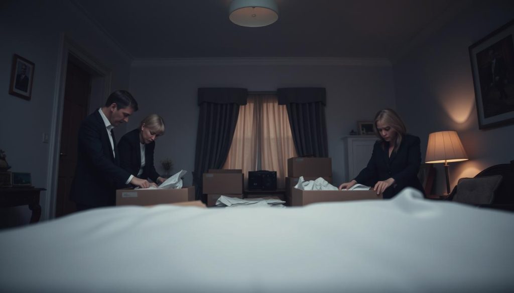 respektfull hantering av dödsbon