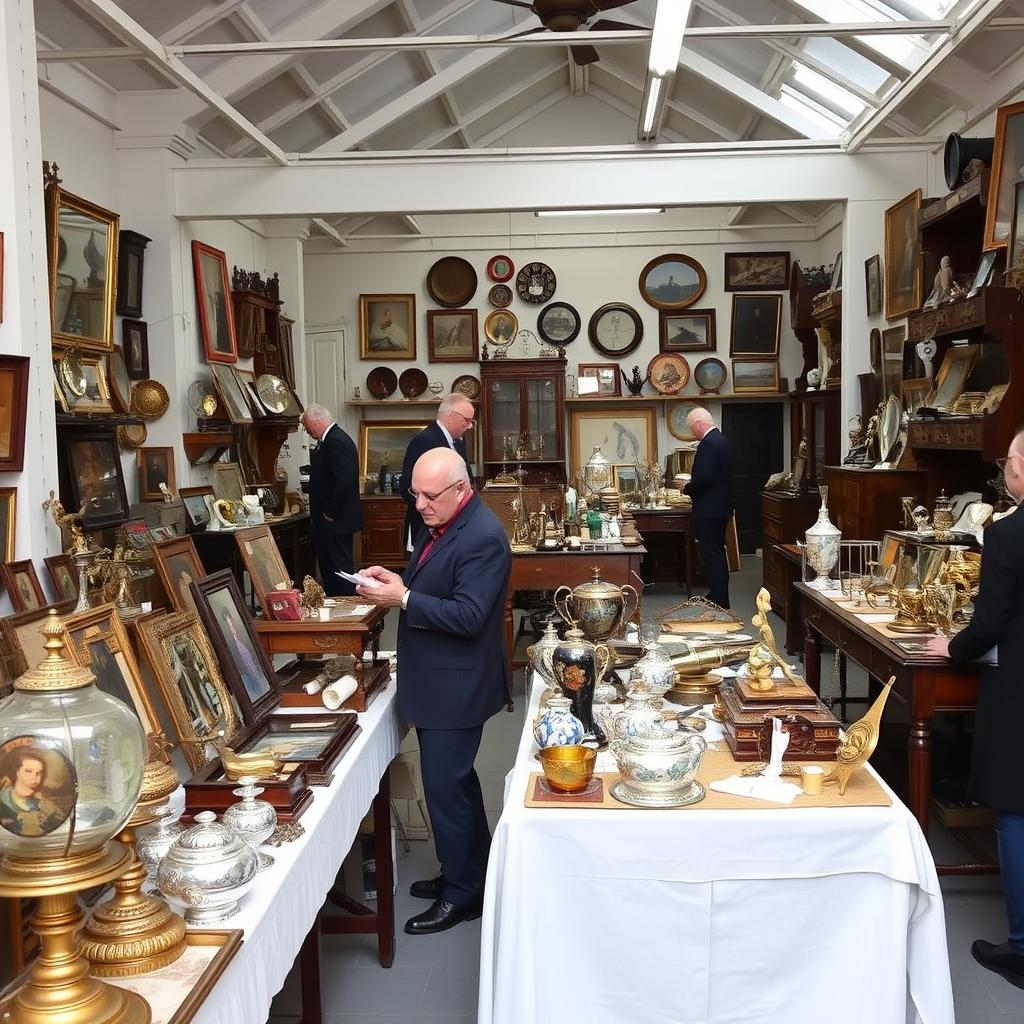 Auktionshus i Malmö med antikviteter från dödsbon