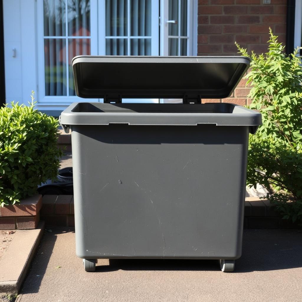 Container för tömning av dödsbo