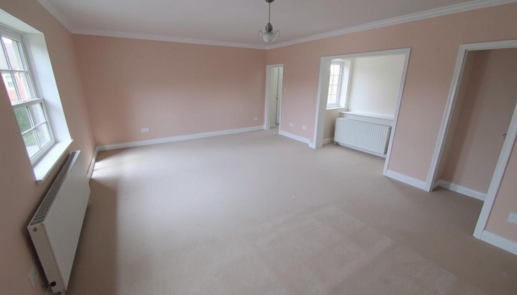 En tömd fastighet redo för nästa steg