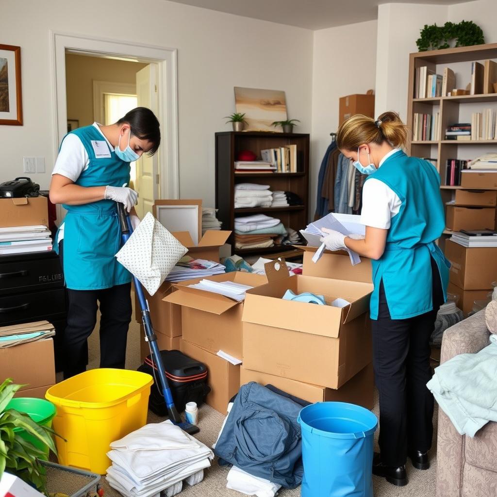 Professionell städfirma tömmer dödsbo