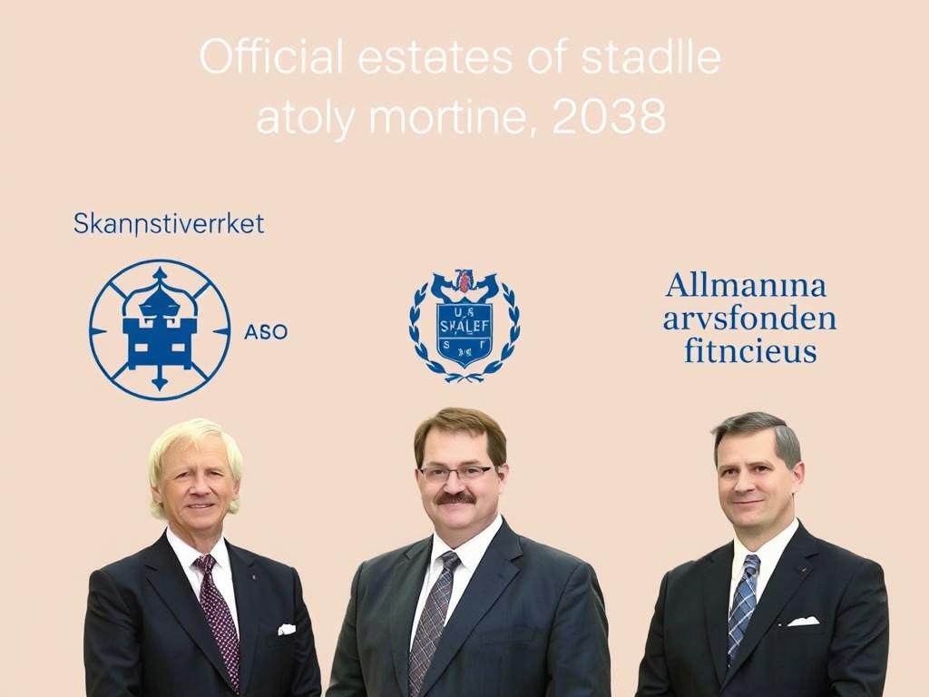 Svenska myndigheter som hanterar dödsbo utan arvingar