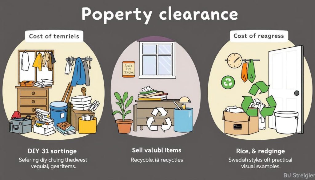 Tips för att spara pengar vid tömning av fastighet