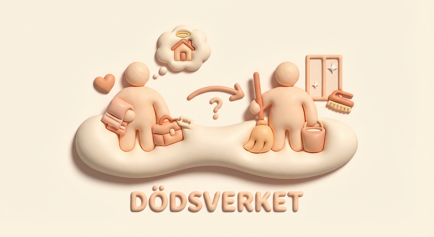 Dödsbostädning skillnad flyttstädning? illustration 2
