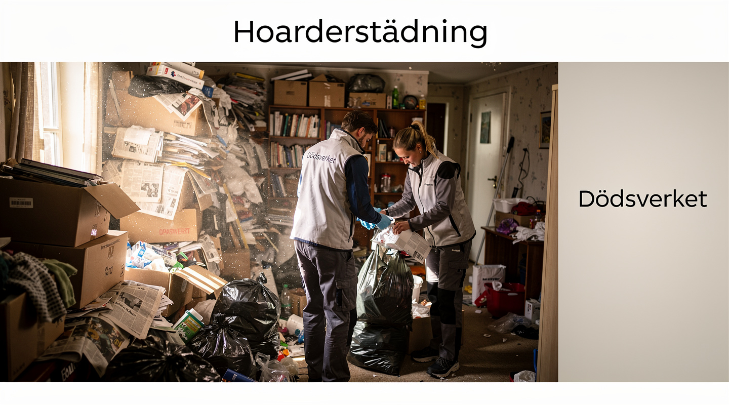 Jämförelse av olika typer av städinsatser - Hoarderstädning